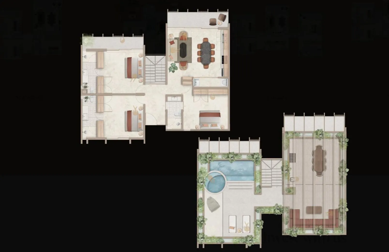 Heavenly 3Br Ph W Private Pool, Gym, Yoga Class Tulum 0*,