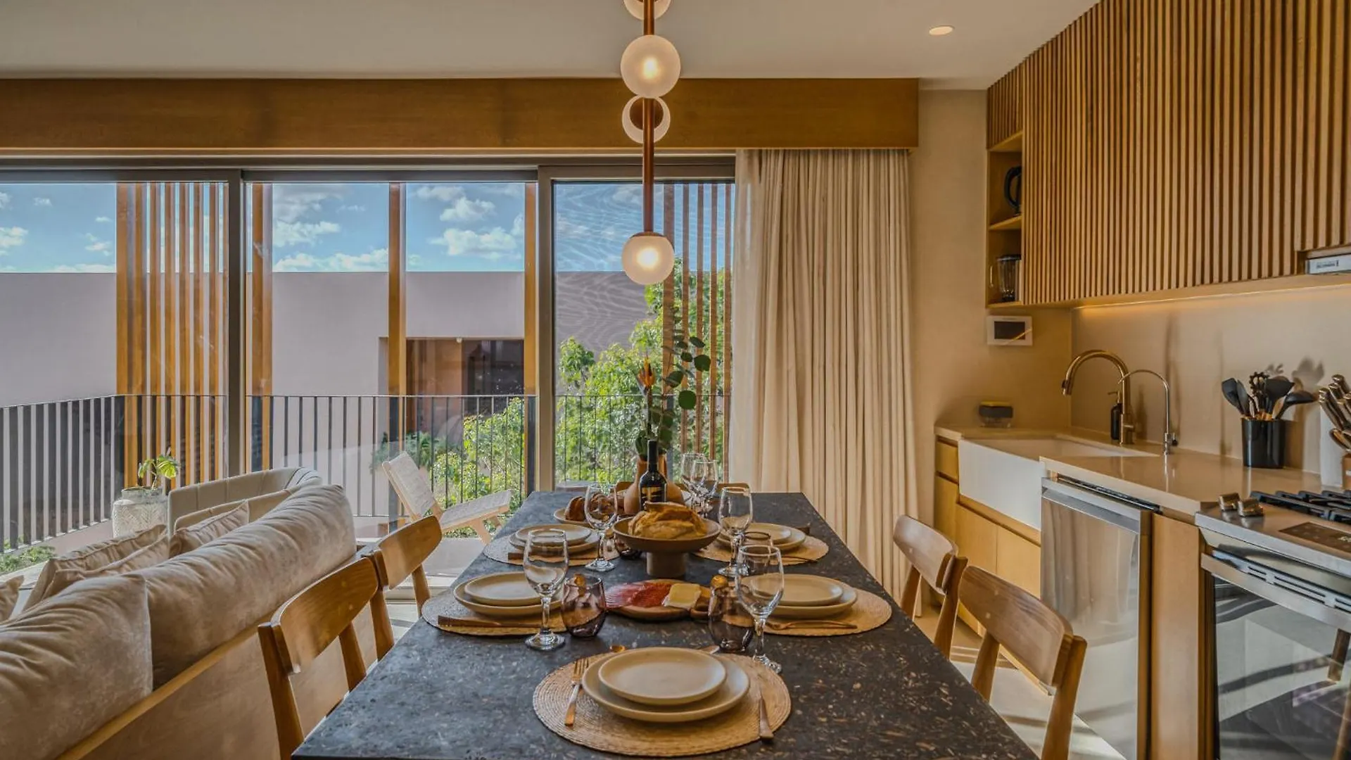 Heavenly 3Br Ph W Private Pool, Gym, Yoga Class Tulum Apartment