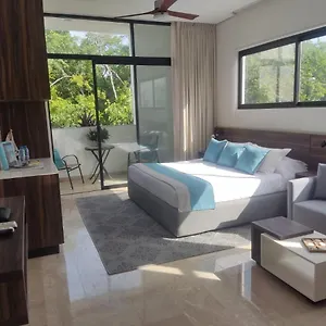 Apartamento Nuevo Estudio Con Terraza Totalmente Equipado Aldea Zama, Tulum